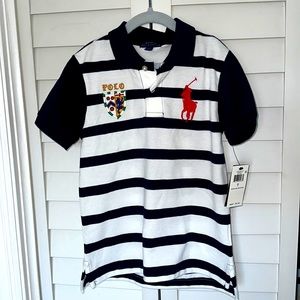 Polo Ralph Lauren short sleeve shirt 322737849002 spring NAVY MU